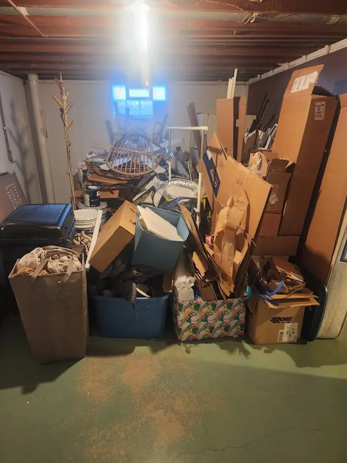 Roll-off dumpster container at job site for Construction Dumpster Rental in East Bakersfield